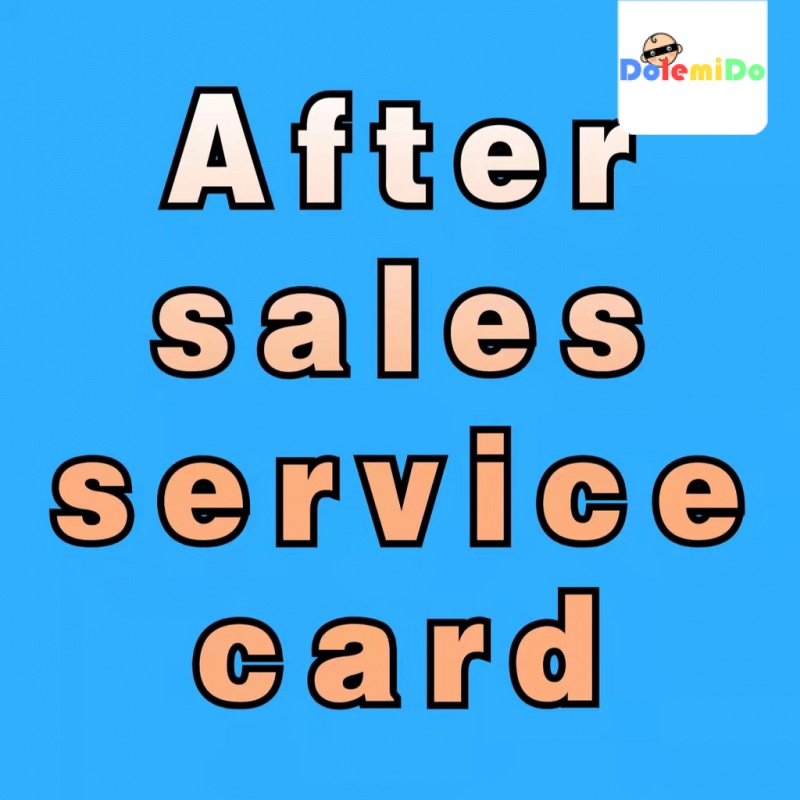 [Don&#039;t affect the delivery time] VIP brand after-sales service guarantee card delivers the best quality!