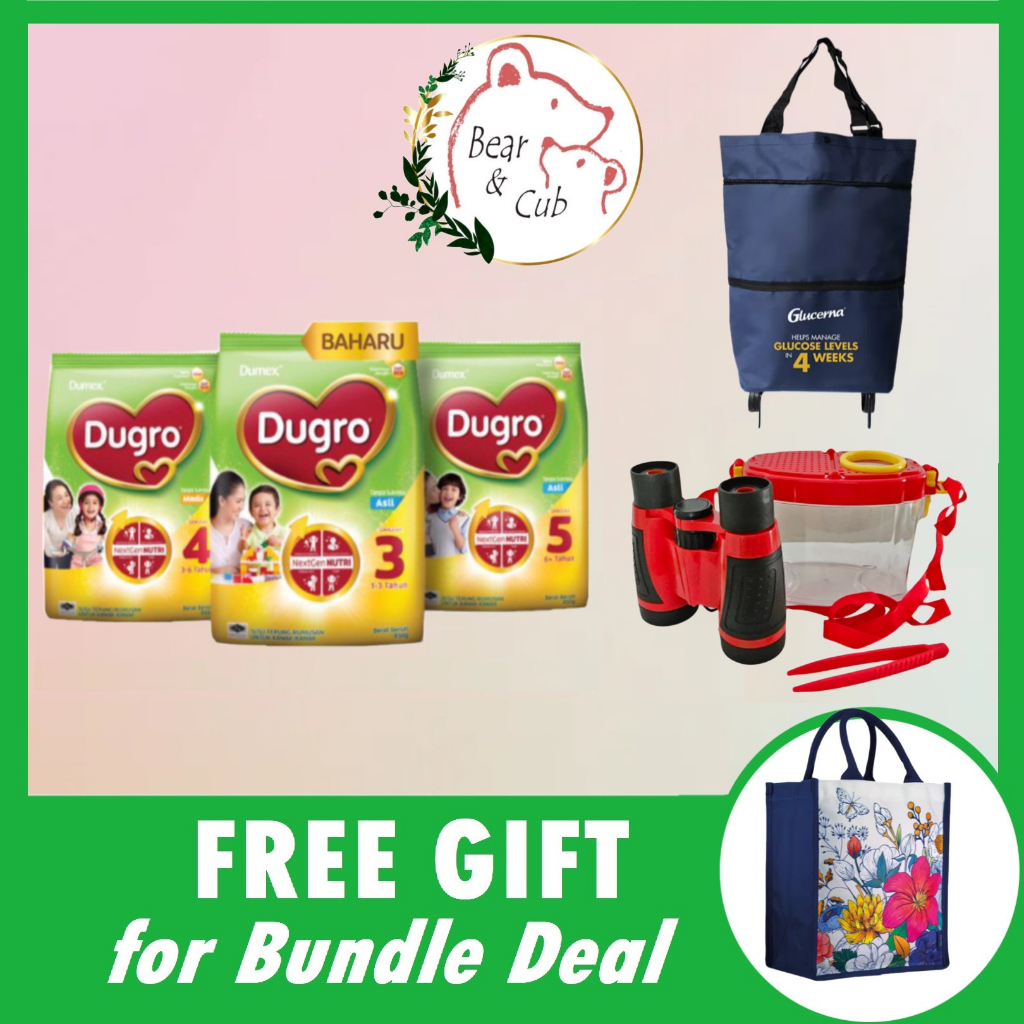 (850g Bundle) Dumex Dugro Stage 3/4/5 - Original, Honey &amp; Chocolate Flavour